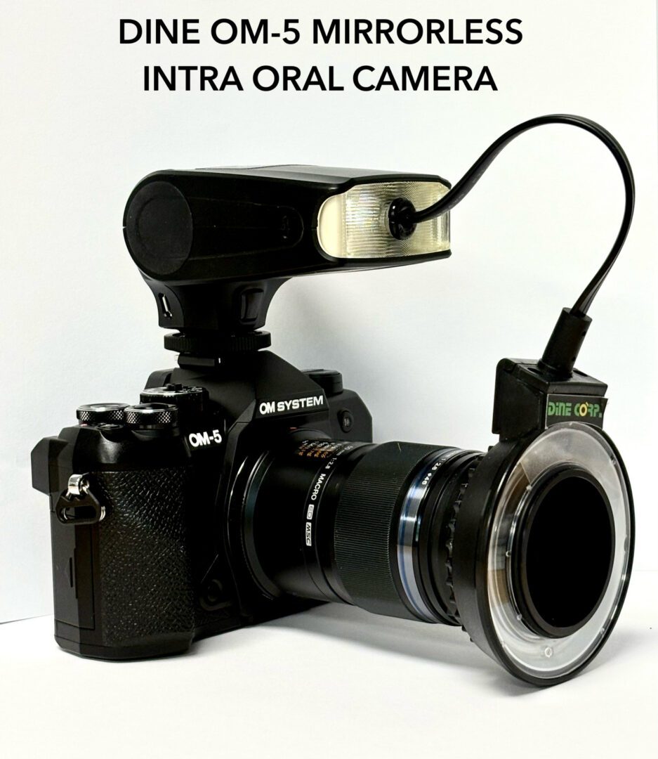 NEW PRODUCT ALERT-Dine's Smallest Mirrorless Dental/Orthodontic Camera EVER!!